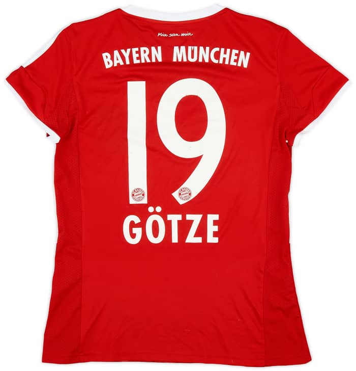 2013-14 Bayern Munich Home Shirt Gotze #19 - 7/10 - (Women's M)