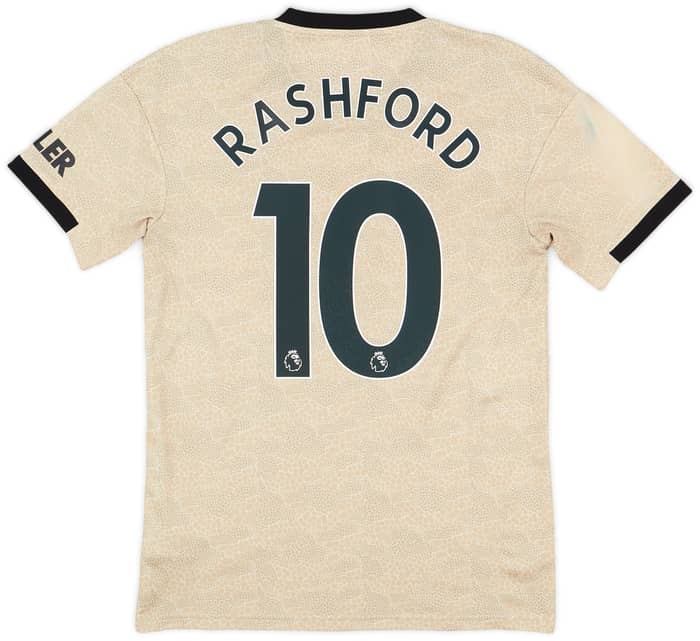 2019-20 Manchester United Away Shirt Rashford #10 - 7/10 - (S)