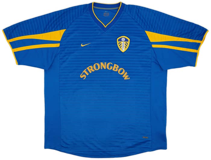 2001-03 Leeds United Away Shirt Radebe #5 - 9/10 - (XXL)
