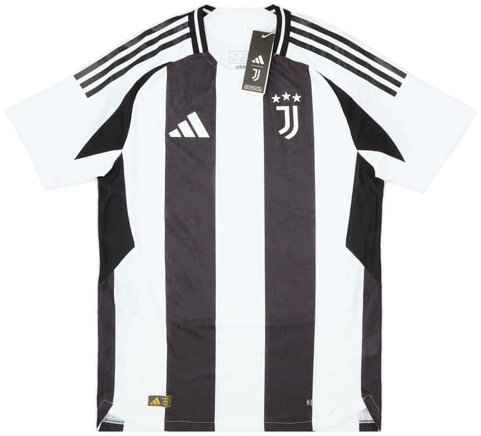 2024-25 Juventus Authentic Home Shirt