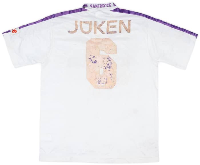1996-97 Sanfrecce Hiroshima Match Issue Away Shirt #6 (Kojima)