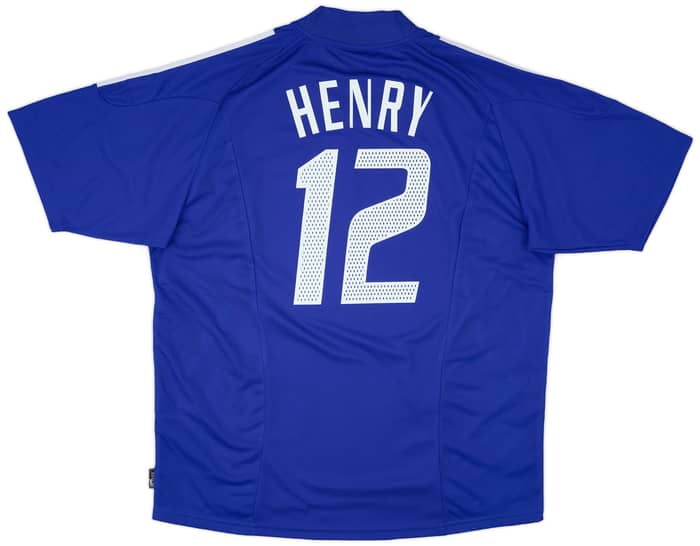 2002-04 France Home Shirt Henry #12 - 10/10 - (XL)