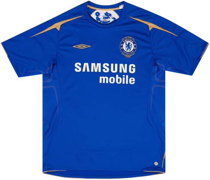 2005-06 Chelsea Centenary Home Shirt Lampard #8