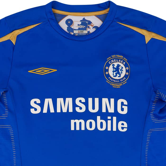 2005-06 Chelsea Centenary Home Shirt Lampard #8