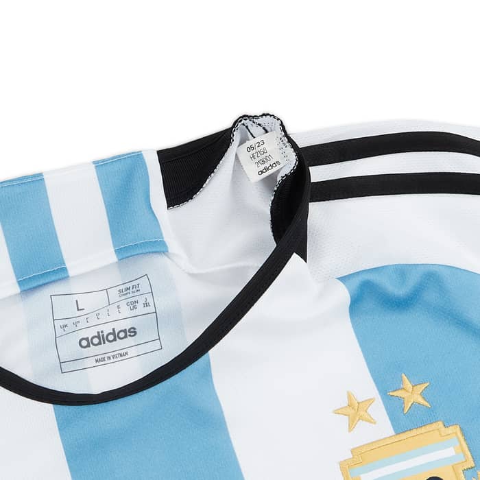 2022-23 Argentina Home 'vs Saudi Arabia' Shirt Messi #10