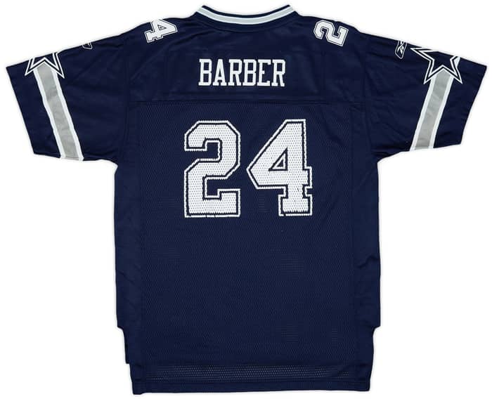 2008-09 Dallas Cowboys Barber #24 Reebok On Field Home Jersey - 6/10 - (XL.Boys)