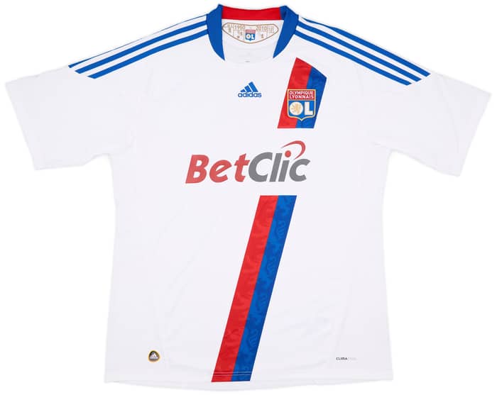 2010-11 Lyon Home Shirt - 8/10 - (XL)