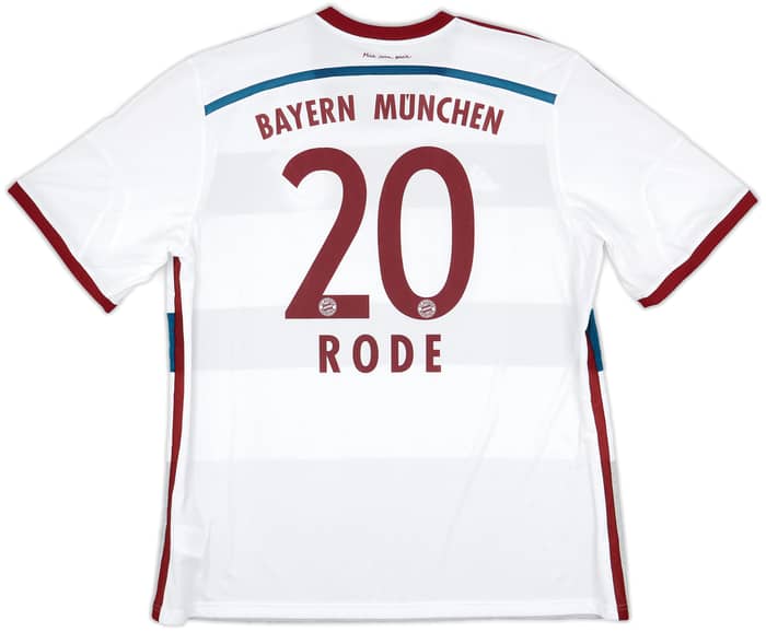 2014-15 Bayern Munich Away Shirt Rode #20 - 7/10 - (XXL)
