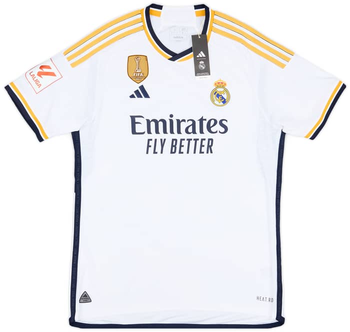 2023-24 Real Madrid Authentic Home Shirt