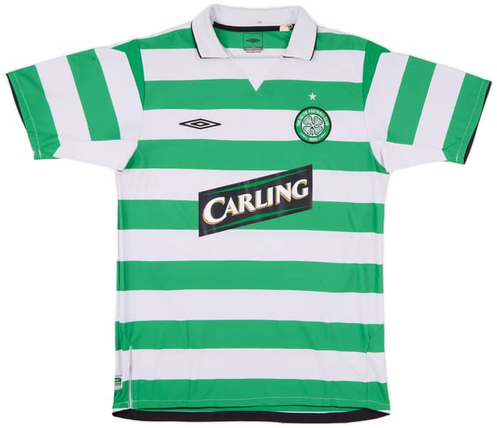 2004-05 Celtic Home Shirt Lambert #14 - 6/10 - (M)