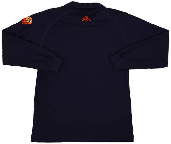 2003-04 Roma Kappa Polo L/S Shirt - 8/10 - (M)