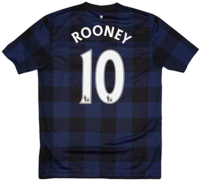 2013-14 Manchester United Away Shirt Rooney #10 - 7/10 - (M)