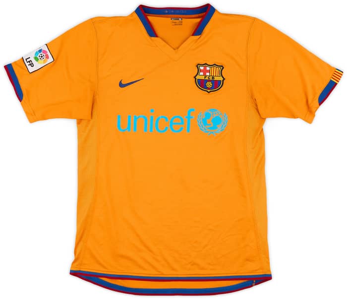 2006-08 Barcelona Away Shirt Messi #19 - 6/10 - (S)