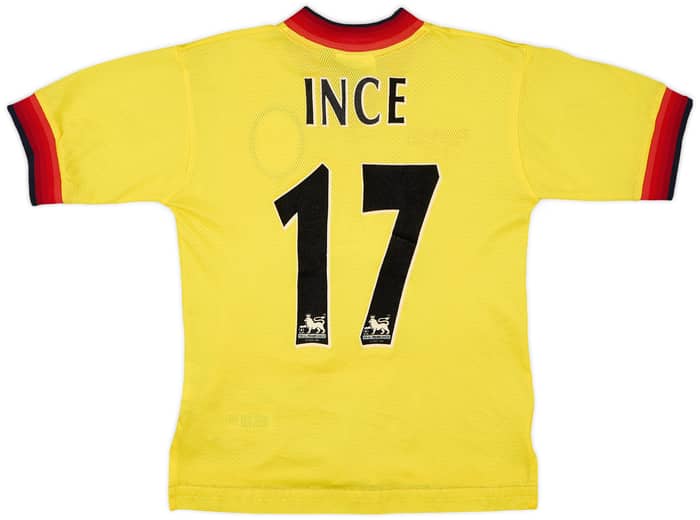 1997-99 Liverpool Away Shirt Ince #17 - 9/10 - (M.Boys)