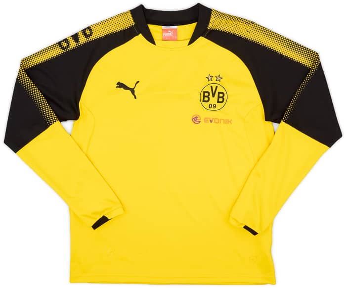 2017-18 Borussia Dortmund Puma Sweat Top - 5/10 - (S)