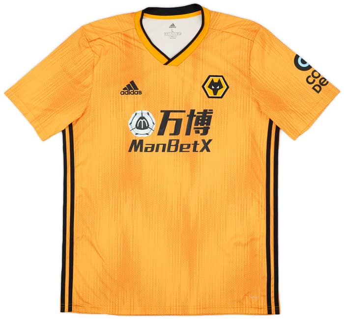 2018-19 Wolves Home Shirt Neves #8 - 9/10 - (L)