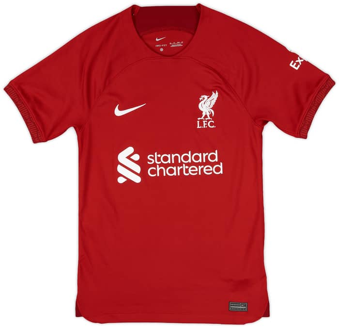 2022-23 Liverpool Home Shirt Virgil #4 - 10/10 - (XS)