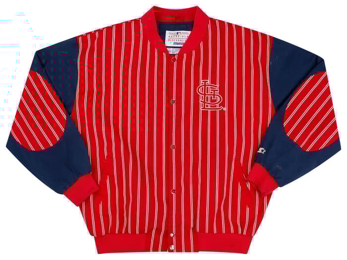 1990s St. Louis Cardinals Starter Bomber Jacket XL