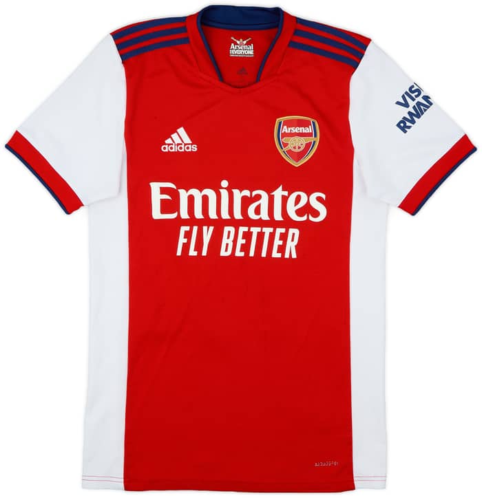 2021-22 Arsenal Home Shirt Odegaard #8 - 7/10 - (S)