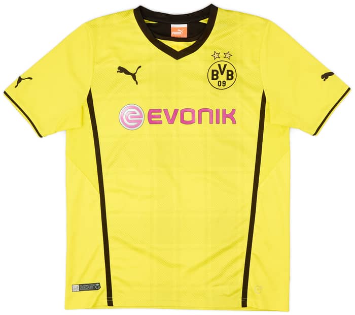 2013-14 Borussia Dortmund Home Shirt - 6/10 - (XL. Boys)