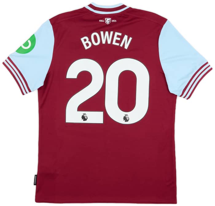 2024-25 West Ham Home Shirt Bowen #20