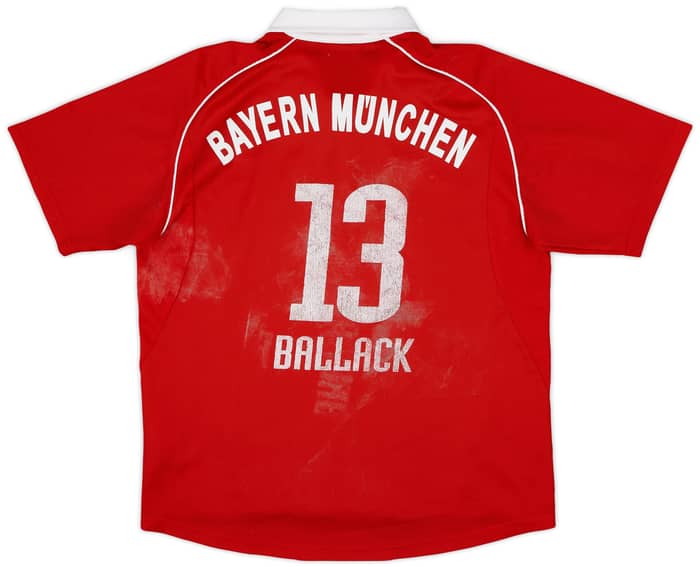 2005-06 Bayern Munich Home Shirt Ballack #13 - 4/10 - (L.Boys)