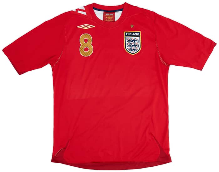 2006-08 England Away Shirt Lampard #8 - 7/10 - (M)