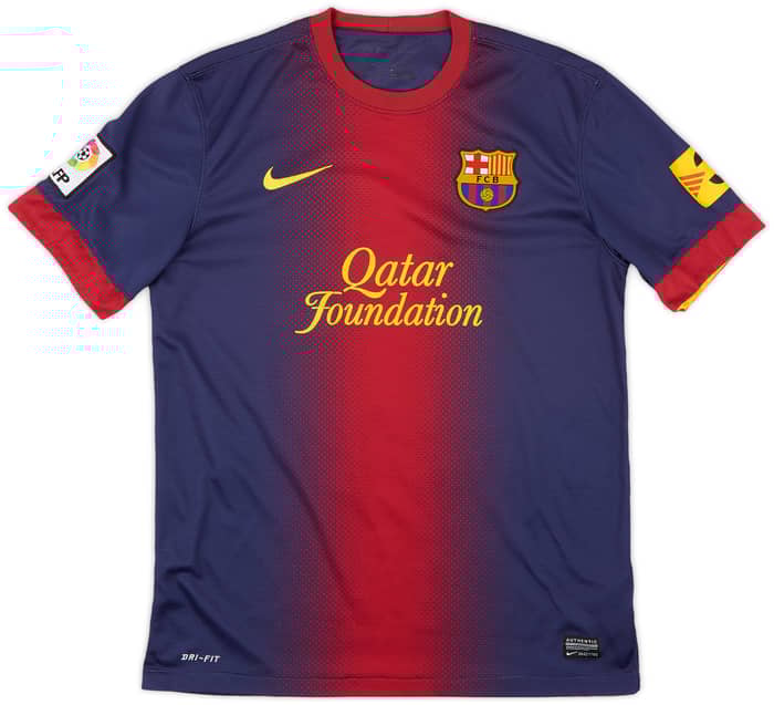 2012-13 Barcelona Home Shirt Messi #10 - 7/10 - (M)