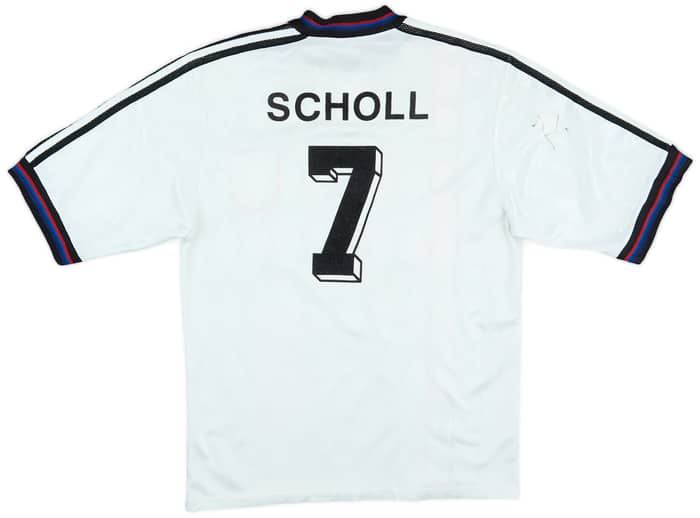 1996-98 Bayern Munich Away Shirt Scholl #7 - 6/10 - (S)