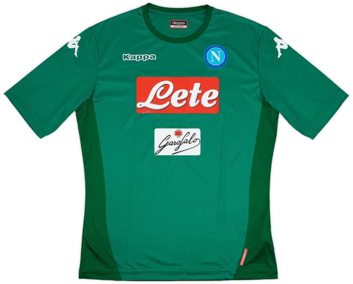 2017-18 Napoli GK S/S Shirt - 6/10 - (3XL)