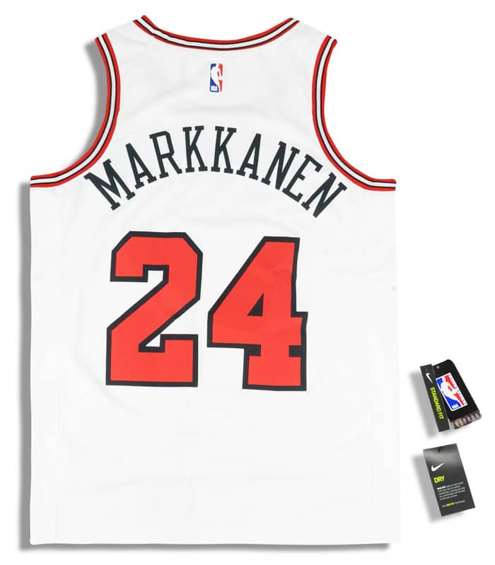 2018-21 Chicago Bulls Markkanen #24 Nike Swingman Jersey (Home) M - W/Tags