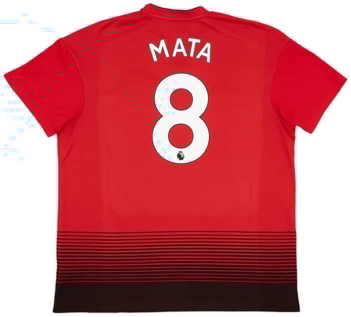 2018-19 Manchester United Home Shirt Mata #8 - 5/10 - (XL)