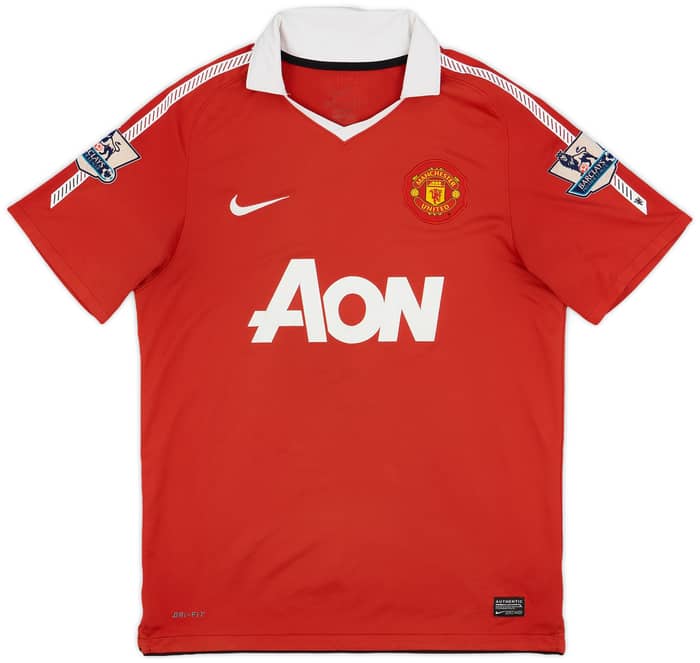2010-11 Manchester United Home Shirt Rooney #10 - 5/10 - (M)