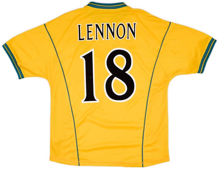 2000-02 Celtic Away Shirt Lennon #18 - 9/10 - (L)
