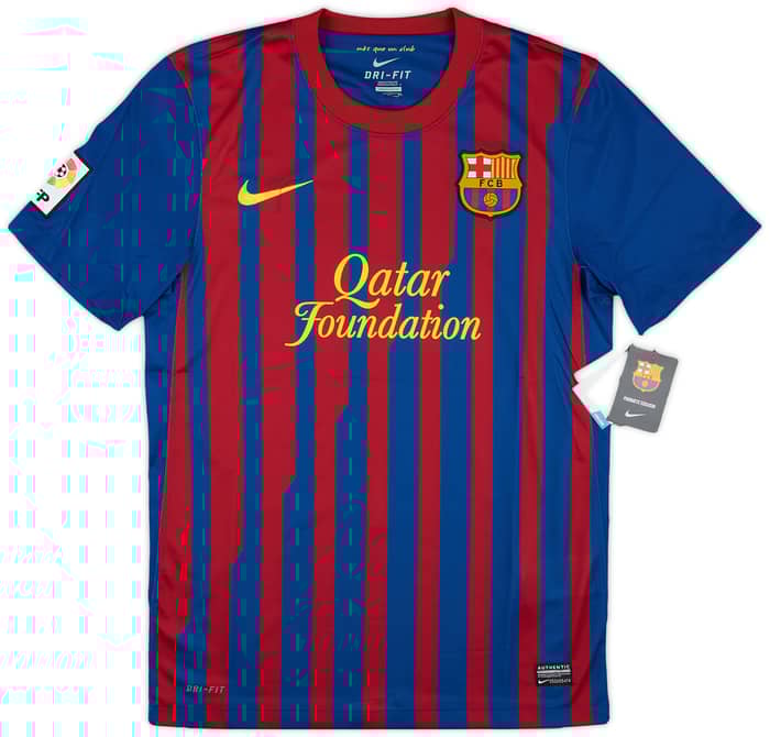 2011-12 Barcelona Home Shirt Messi #10 (S)