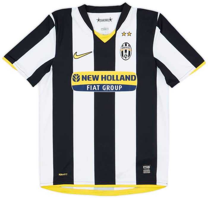 2008-09 Juventus Home Shirt Amauri #8 - 6/10 - (L.Boys)