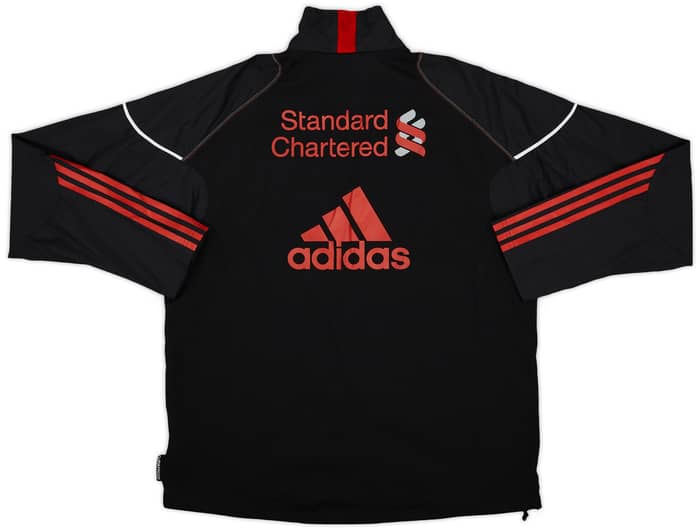 2010-11 Liverpool adidas Staff Issue Track Jacket 'KL' - 9/10 - (L/XL)
