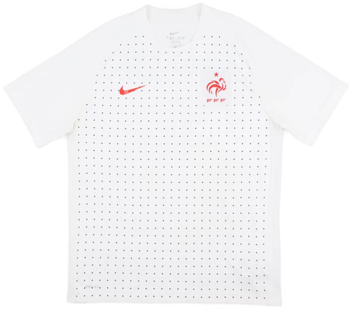 2011-12 France Nike Training Shirt - 8/10 - (L)