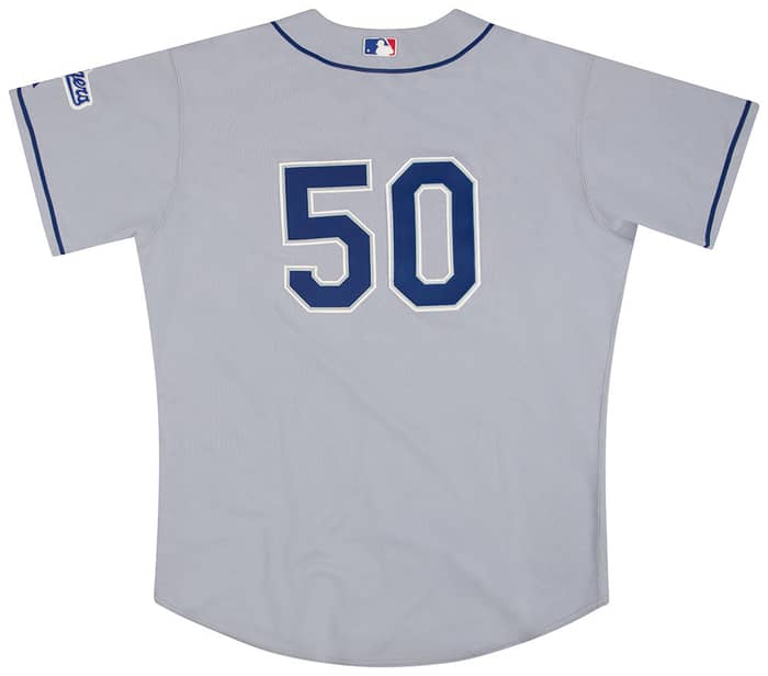 2006 LA Dodgers Stults #50 Authentic Majestic Jersey (Away) XXL