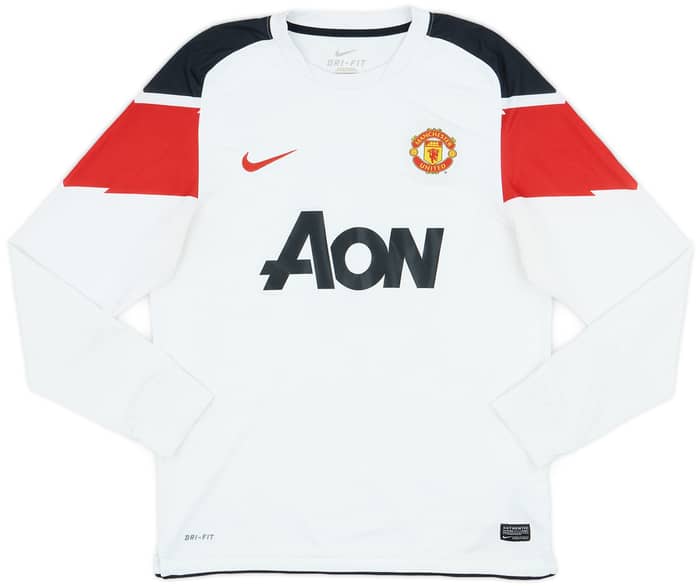 2010-12 Manchester United Away L/S Shirt Berbatov #9 - 6/10 - (M)