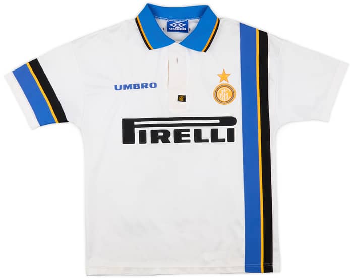 1997-98 Inter Milan Away Shirt #10 - 4/10 - (Y)