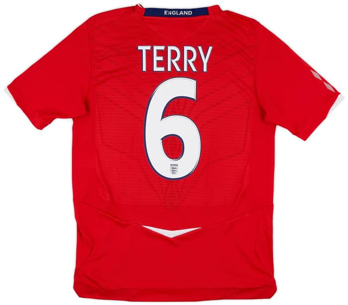 2008-10 England Away Shirt Terry #6 - 7/10 - (M)