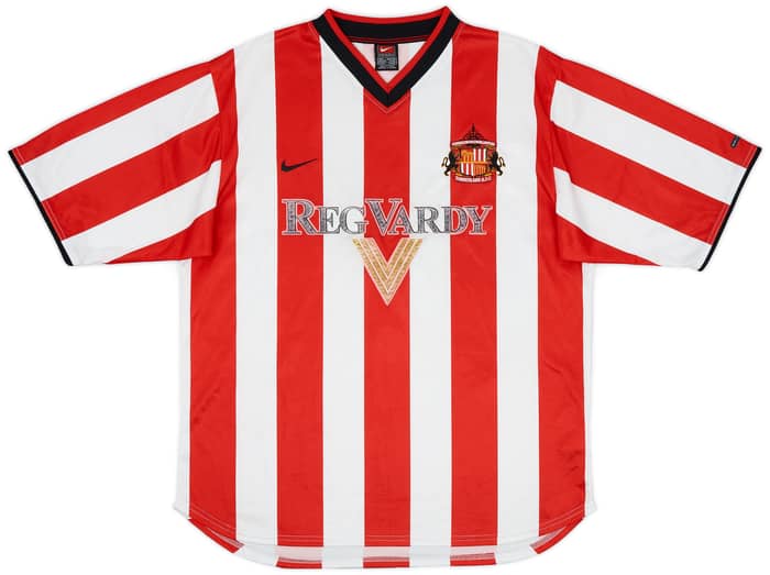 2000-02 Sunderland Home Shirt Reyna #4 - 6/10 - (L)