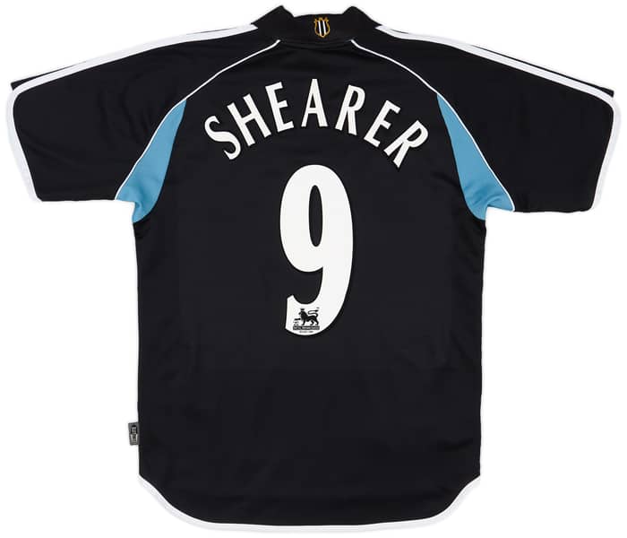 2000-01 Newcastle Away Shirt Shearer #9 - 8/10 - (S)