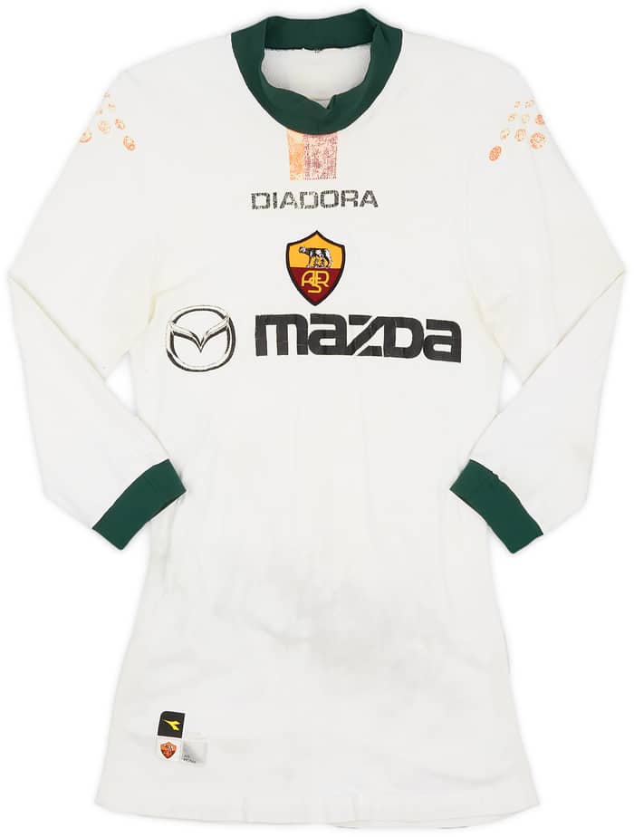 2004-05 Roma European Away L/S Shirt - 5/10 - (S)