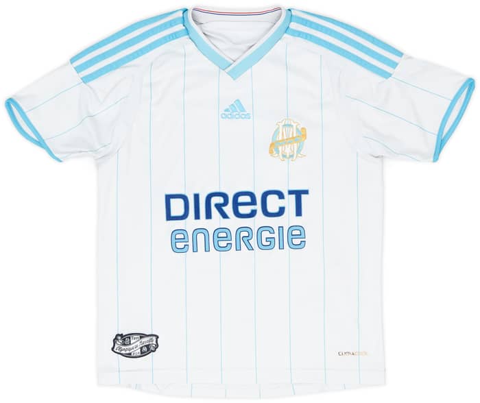 2009-10 Olympique Marseille Home Shirt - 6/10 - (S.Boys)