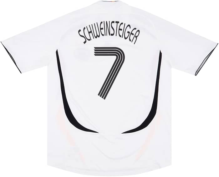 2005-07 Germany Home Shirt Schweinsteiger #7