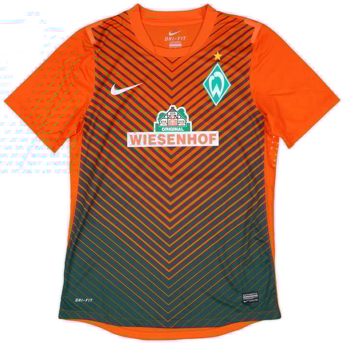 2012-13 Werder Bremen Player Issue Third Shirt Trinks #35 - 8/10 - (M)