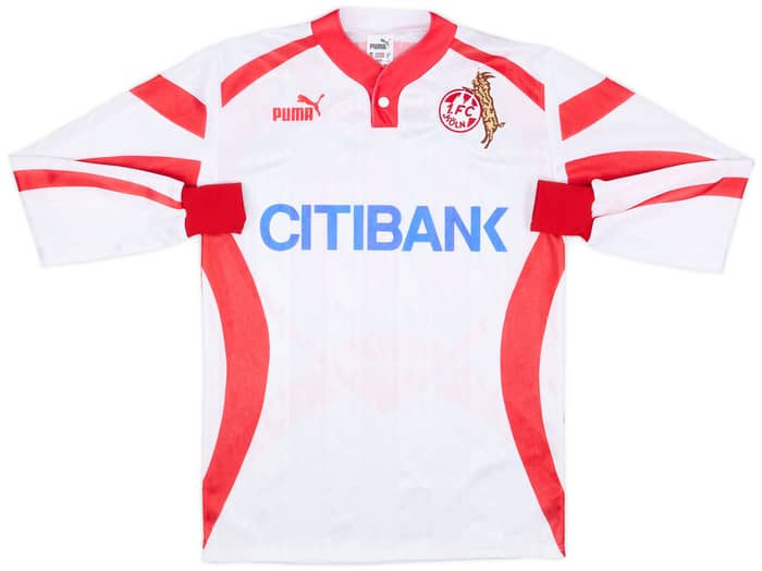 1992-93 FC Koln Home L/S Shirt #10 - 8/10 - (S)