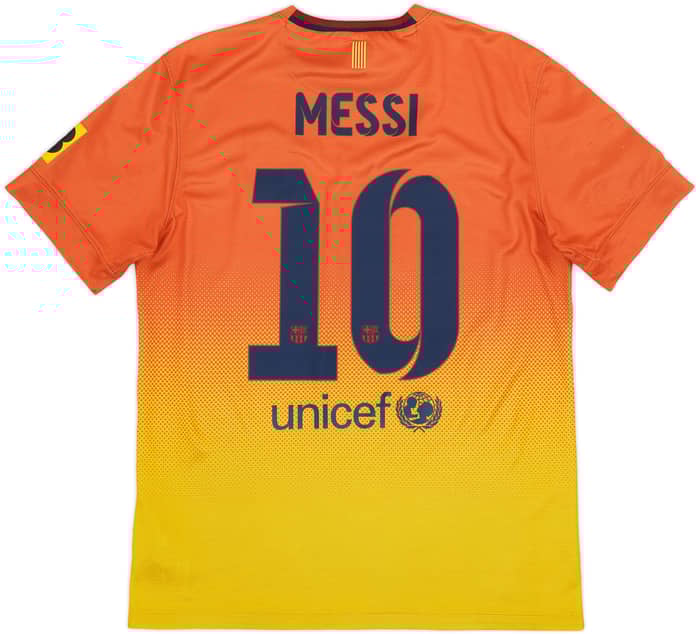 2012-13 Barcelona Away Shirt Messi #10 - 8/10 - (M)
